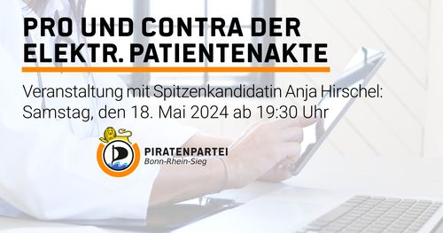 Pro und Contra der elektronischen Patientenakte mit Anja Hirschel