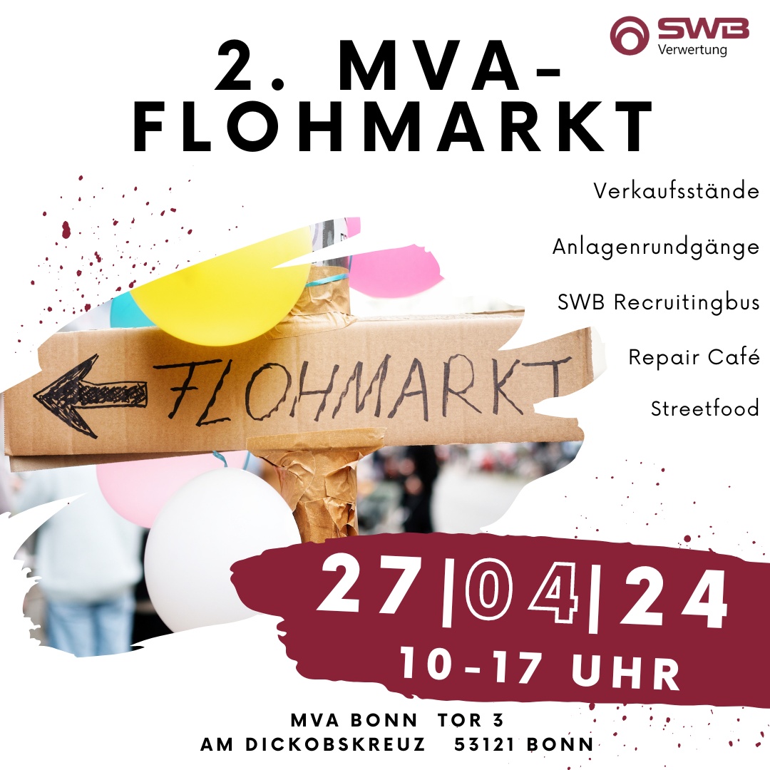 2. Flohmarkt in der MVA Bonn