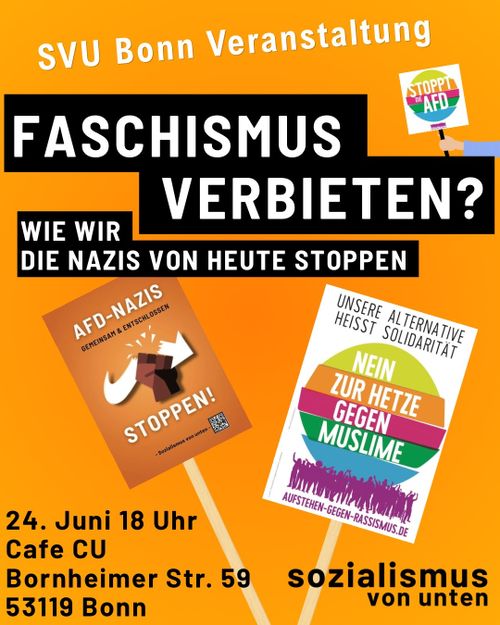 + Diskussion: AfD Verbot/ Faschismus verbieten +
