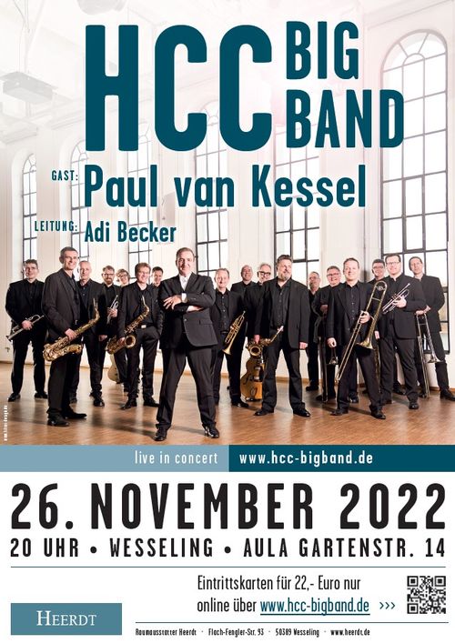HCC Big Band mit Stargast Paul van Kessel