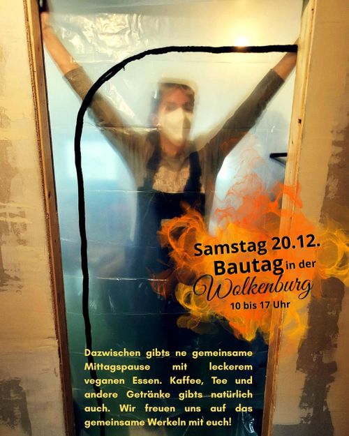 Bautag im Hausprojekt Wolkenburg