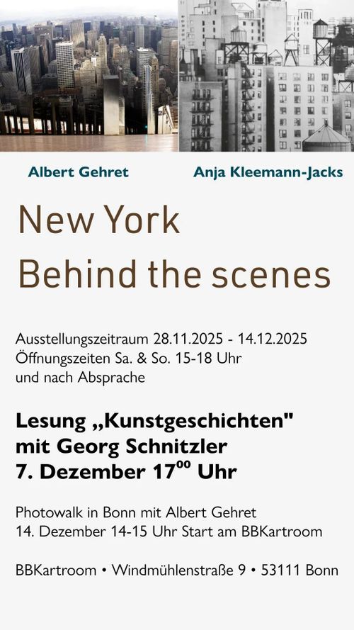 Lesung "Kunstgeschichten"