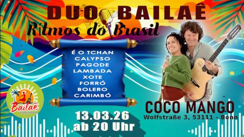 Duo Bailaê - Brasilianische & Internationale Hits