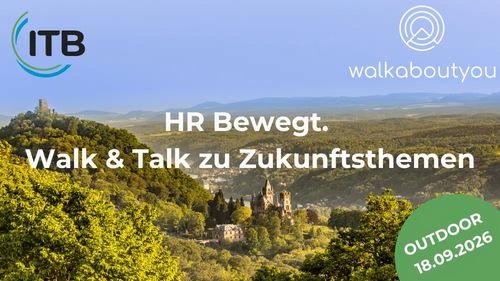 HR Bewegt. Walk & Talk zu Zukunftsthemen: Die KI kommt – der Mensch bleibt.
