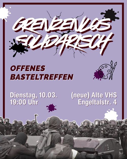 Offenes Basteltreffen zum 18.3