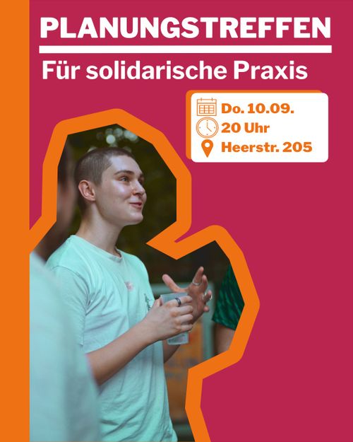Planungstreffen Solidarische Praxis (Junge Linke Bonn)