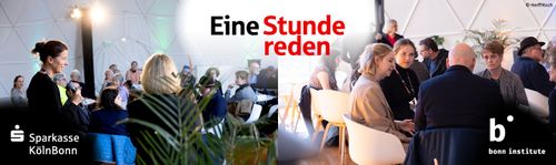 Eine Stunde reden - Gespräche und Ideen für deine Stadt