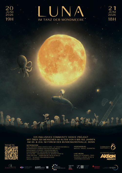 „LUNA - Im Tanz der Mondmeere“ - Ein inklusives Projekt des Community Dance Bonn e.V.