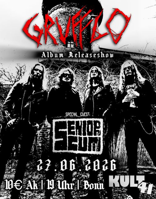 https://kult41.de/events/grufflo-album-release-show-senior-scum