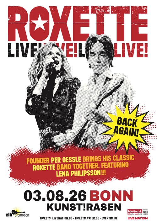 Roxettte - Live - Back Again