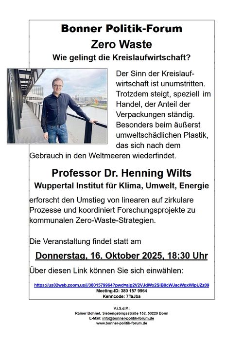 Zero Waste - Wie gelingt die Kreislaufwirtschaft?