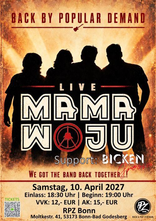MAMA WOJU – Welcome Back! (Mit BickenGroove)
