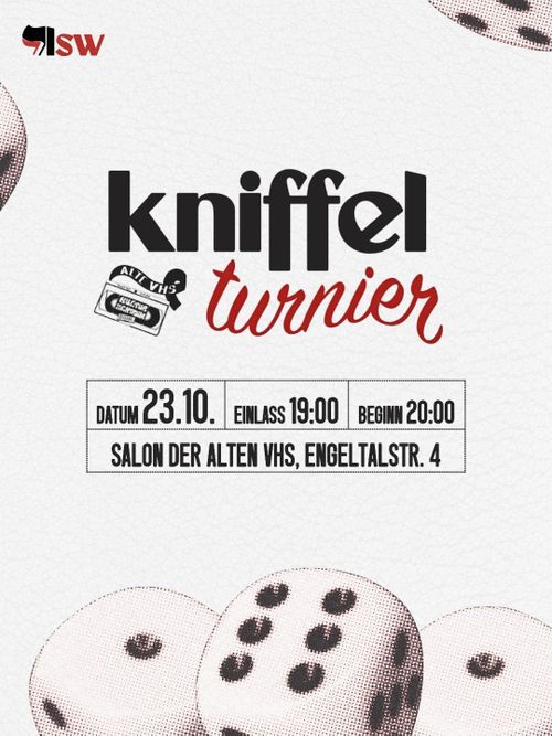 Kniffeltunier in der alten VHS