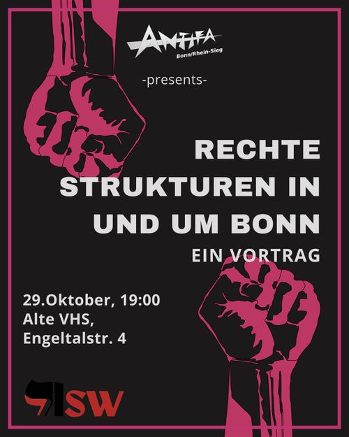Vortrag »Rechte Strukturen in und um Bonn«