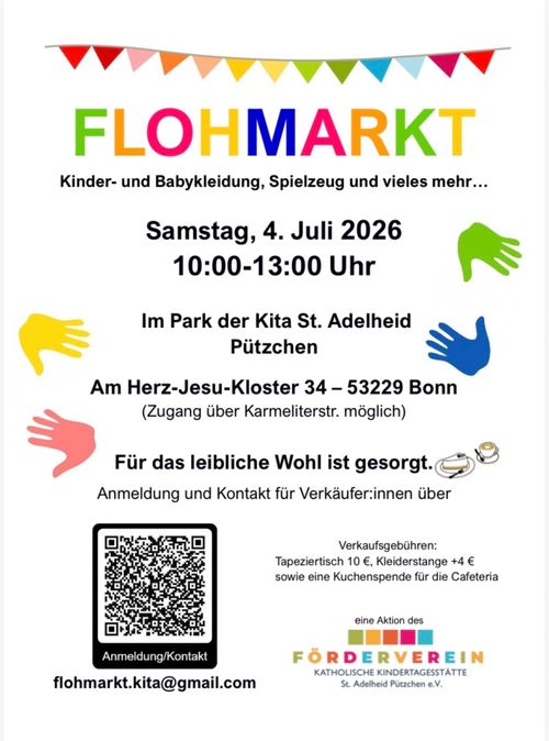 Kinderflohmarkt kath. Kita St. Adelheid Pützchen