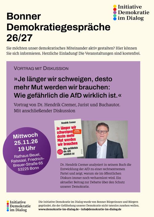 Je länger wir schweigen, desto mehr Mut werden wir brauchen – Wie gefährlich die AfD wirklich ist