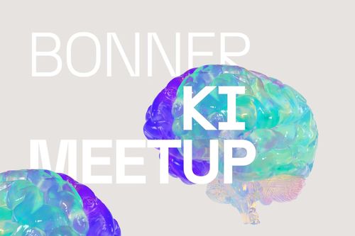 6. KI Stammtisch Bonn

BONNER KI MEETUP. Gehirn als Hintergrundbild.
