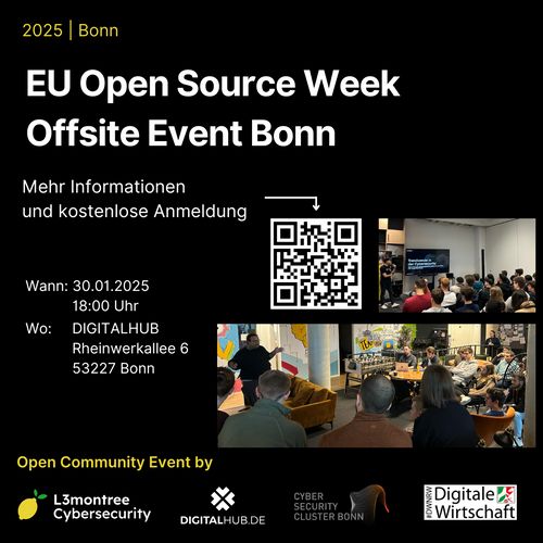 EU Open Source Week - Offsite Event Bonn 