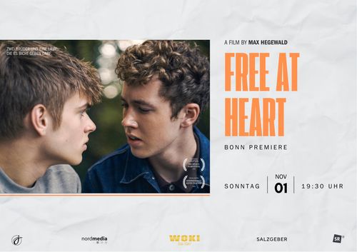 FREE AT HEART – Bonn-Premiere mit Hauptdarsteller (Linus Moog)