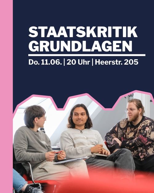 Linke Staatskritik – Grundlagenworkshop 🔎  (Junge Linke Bonn)