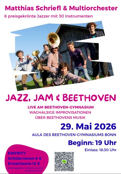 JAZZ, JAM & BEETHOVEN