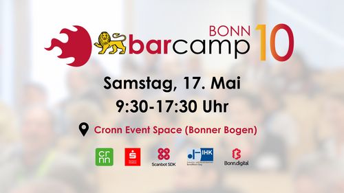 10. BarCamp Bonn - Jubiläumsedition