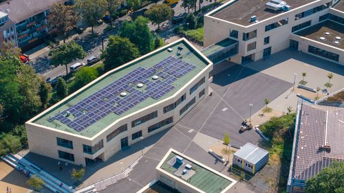 Photovoltaik auf städtischen Gebäuden
