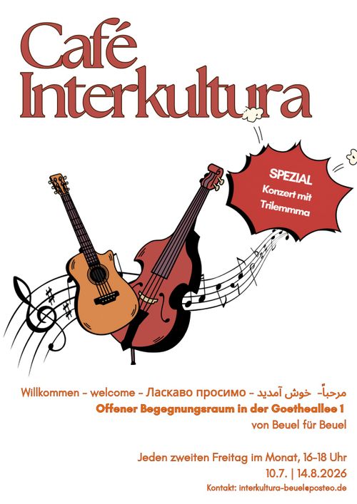 Interkultura Spezial: Konzert mit Trilemmma in Beuel