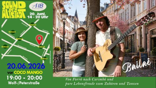 Brasilianische Hits mit dem Duo Bailae