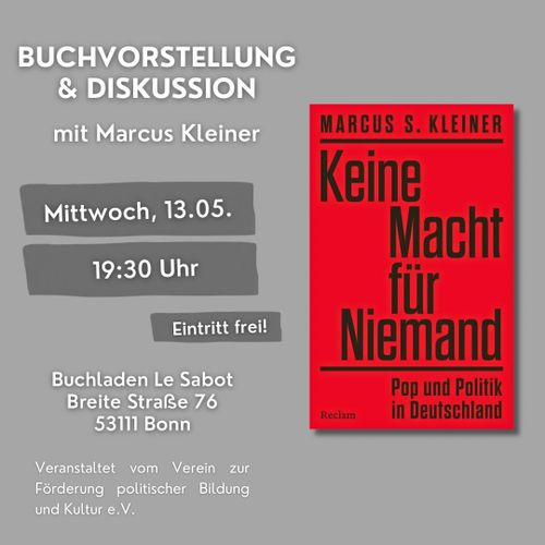 Keine Macht für Niemand – Buchvorstellung