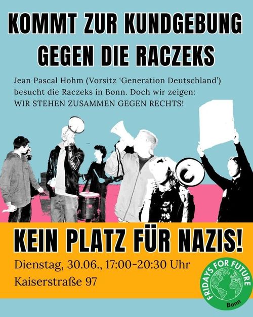 Demo: Kein Platz für Nazis in Bonn!