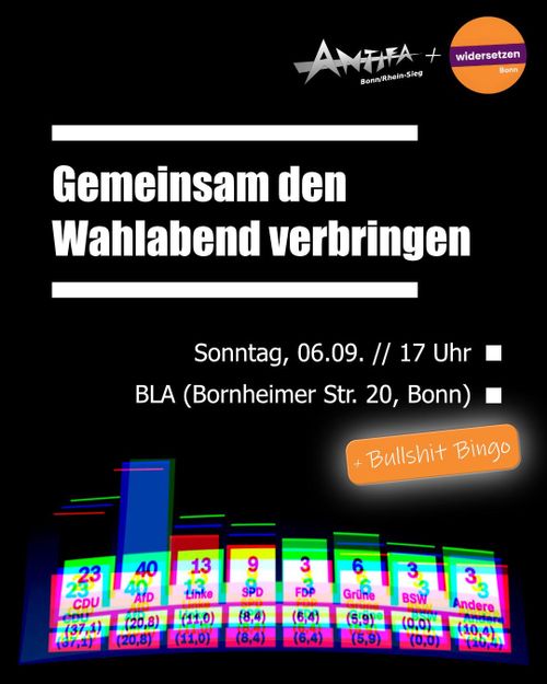 Gemeinsam solidarisch! – Abend zur Wahl in Sachsen-Anhalt im BLA