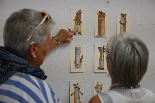 Offener Rundgang durch die Ateliers der Winterwerkstatt Alfter